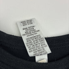 Load image into Gallery viewer, Unisex Bonds, black cotton blend sweater, wash fade, pilling, FUC, size 4,  