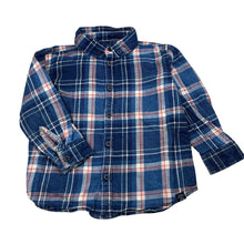 Load image into Gallery viewer, Boys Target, check flannel cotton long sleeve shirt, FUC, size 3,  