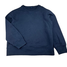 Load image into Gallery viewer, Unisex Uniqlo, navy cotton blend sweater, GUC, size 7-8,  