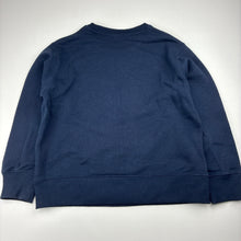Load image into Gallery viewer, Unisex Uniqlo, navy cotton blend sweater, GUC, size 7-8,  