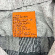 Load image into Gallery viewer, Boys Tilt, check flannel cotton blend hooded long sleeve shirt, GUC, size 3,  