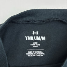 Load image into Gallery viewer, Unisex Under Armour, black long sleeve sports / activewear top., FUC, size 10-11,  