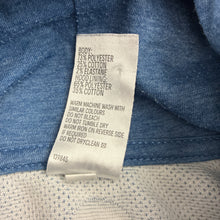 Load image into Gallery viewer, Girls Anko, blue zip hoodie, circle motif, wash fade, pilling, FUC, size 8,  
