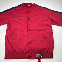 Load image into Gallery viewer, Unisex DLLEFA, red bomber jacket, GUC, size 14,  