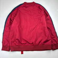 Load image into Gallery viewer, Unisex DLLEFA, red bomber jacket, GUC, size 14,  