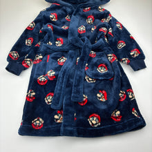 Load image into Gallery viewer, Unisex Nintendo, Mario bath robe / dressing gown, GUC, size 3,  