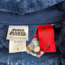 Load image into Gallery viewer, Unisex Nintendo, Mario bath robe / dressing gown, GUC, size 3,  