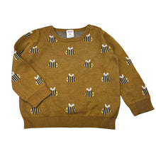 Load image into Gallery viewer, Unisex Seed, mustard cotton knit sweater, bee, FUC, size 2,  
