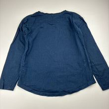 Load image into Gallery viewer, Girls Anko, navy cotton sequin long sleeve t-shirt, FUC, size 9,  