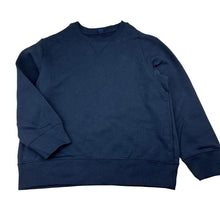 Load image into Gallery viewer, Unisex Uniqlo, navy cotton blend sweater, GUC, size 7-8,  