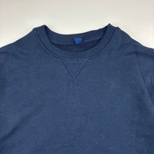 Load image into Gallery viewer, Unisex Uniqlo, navy cotton blend sweater, GUC, size 7-8,  