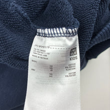 Load image into Gallery viewer, Unisex Uniqlo, navy cotton blend sweater, GUC, size 7-8,  
