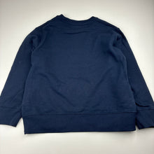 Load image into Gallery viewer, Unisex Uniqlo, navy cotton blend sweater, GUC, size 7-8,  