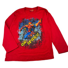 Load image into Gallery viewer, Boys Marvel, Spider-Man cotton long sleeve t-shirt, FUC, size 7-8,  
