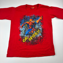 Load image into Gallery viewer, Boys Marvel, Spider-Man cotton long sleeve t-shirt, FUC, size 7-8,  