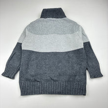 Load image into Gallery viewer, Boys H&amp;T, cotton knit zip cardigan, FUC, size 2,  