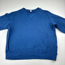 Load image into Gallery viewer, Unisex Uniqlo, blue cotton blend sweater, FUC, size 7-8,  