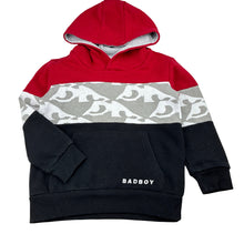 Load image into Gallery viewer, Boys Bad Boy, cotton blend fleece lined hoodie, FUC, size 5,  