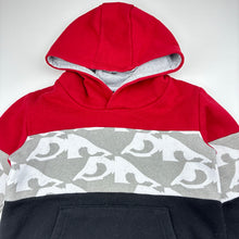 Load image into Gallery viewer, Boys Bad Boy, cotton blend fleece lined hoodie, FUC, size 5,  