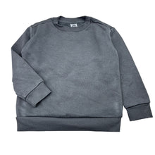 Load image into Gallery viewer, Unisex Anko, plain grey cotton blend fleece lined sweater, FUC, size 4,  