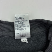 Load image into Gallery viewer, Unisex Anko, plain grey cotton blend fleece lined sweater, FUC, size 4,  