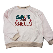 Load image into Gallery viewer, Girls KIP &amp; CO, pink cotton sweater, seashells, FUC, size 9,  