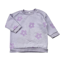 Load image into Gallery viewer, Girls Anko, purple cotton blend fleece lined sweater, GUC, size 00,  