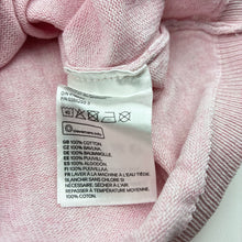 Load image into Gallery viewer, Girls H&amp;M, pink cotton knit cardigan, FUC, size 1-2,  