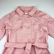 Load image into Gallery viewer, Girls Target, stretch cotton trench-style jacket, GUC, size 6,  
