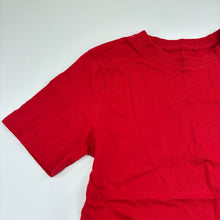 Load image into Gallery viewer, Unisex Anko, plain red cotton t-shirt, EUC, size 10,  