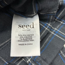 Load image into Gallery viewer, Girls Seed, check pleated skirt, built-in shorts, GUC, size 8,  