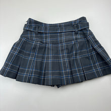 Load image into Gallery viewer, Girls Seed, check pleated skirt, built-in shorts, GUC, size 8,  