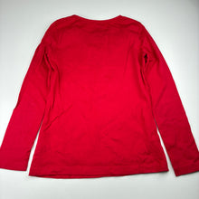 Load image into Gallery viewer, Girls Miss Understood, red cotton long sleeve t-shirt, heart, GUC, size 10,  