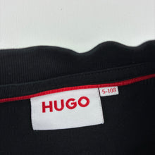 Load image into Gallery viewer, Unisex HUGO, black cotton t-shirt, EUC, size 5,  