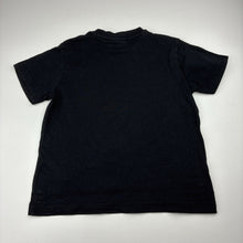Load image into Gallery viewer, Unisex HUGO, black cotton t-shirt, EUC, size 5,  