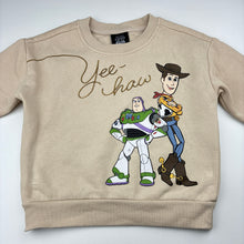 Load image into Gallery viewer, Unisex Disney, Toy Story and Woody cotton blend fleece lined sweater, GUC, size 3,  