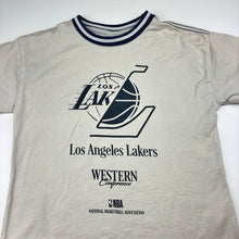 Load image into Gallery viewer, Unisex NBA, Los Angeles Lakers beige cotton t-shirt, FUC, size 6,  