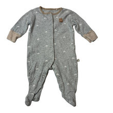 Load image into Gallery viewer, Unisex Next, grey cotton coverall, cloud, EUC, size 000,  