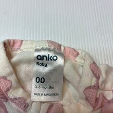 Load image into Gallery viewer, Girls Anko, stretch cotton zip romper, bow, EUC, size 00,  