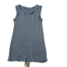 Load image into Gallery viewer, Unisex Big Softies, blue cotton singlet, GUC, size 00,  