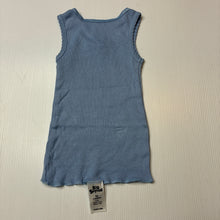 Load image into Gallery viewer, Unisex Big Softies, blue cotton singlet, GUC, size 00,  