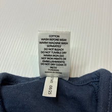 Load image into Gallery viewer, Unisex Target, blue organic cotton zip coverall, GUC, size 00,  