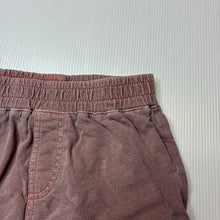 Load image into Gallery viewer, Girls Cotton On Baby, mauve cotton shorts, elasticated, wash fade, FUC, size 0,  