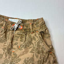 Load image into Gallery viewer, Boys POINT COVE, floral cotton shorts, elasticated, FUC, size 7-8,  