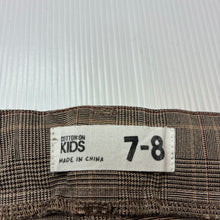 Load image into Gallery viewer, Girls Cotton On, check skirt, adjustable, EUC, size 7-8,  