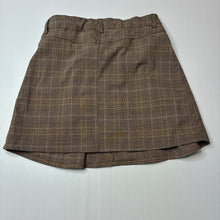 Load image into Gallery viewer, Girls Cotton On, check skirt, adjustable, EUC, size 7-8,  