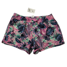 Load image into Gallery viewer, Girls Target, board shorts, elasticated, tropical leaves, NEW, size 12,  