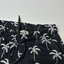 Load image into Gallery viewer, Unisex Cotton On, casual shorts, elasticated, palm trees, GUC, size 4,  