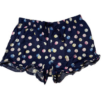 Load image into Gallery viewer, Girls Peter Alexander, polka dot cotton ruffle pyjama shorts, FUC, size 12,  