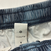 Load image into Gallery viewer, Unisex Target, blue cotton blend board shorts, GUC, size 9,  